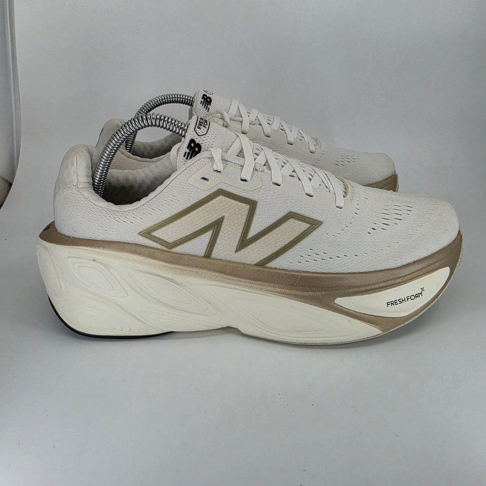 New Balance Running Shoes Womens Size 10 Mens 8.5 Fresh Foam X More v5 White Sea - Picture 5 of 11